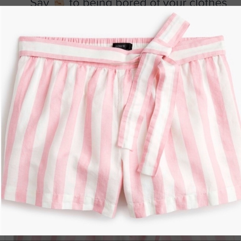 J.Crew Linen beach shorts size S